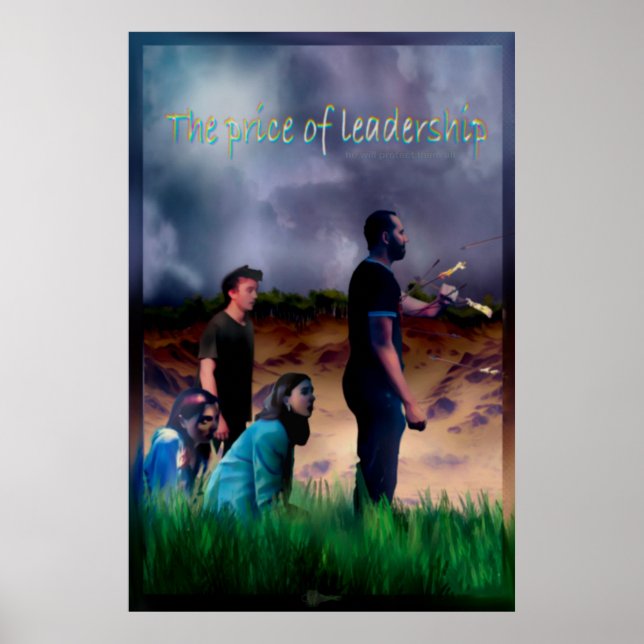 In Harm's Way // Project 863 Original Poster (Front)