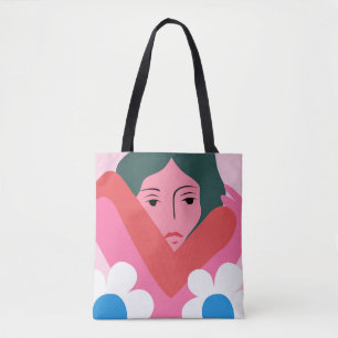 In Her Arms Tote Bag