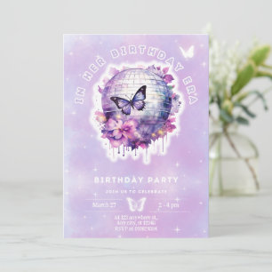 In her birthday era birthday invitation teen girl