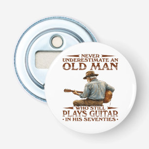 In His 70s Kids Bottle Opener