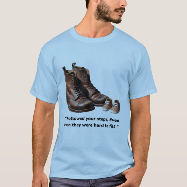 In His Boots T-Shirt (Front)