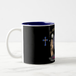In his hands Christian Items Two-Tone Coffee Mug