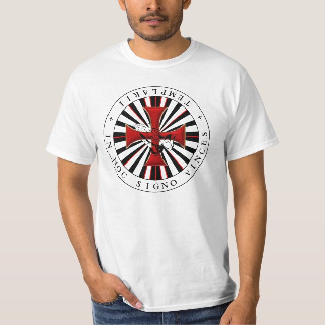 In Hoc Signo Vinces Templarii 02 T-Shirt (Front)