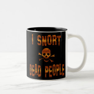 In Honour of Keith Richards Two-Tone Coffee Mug