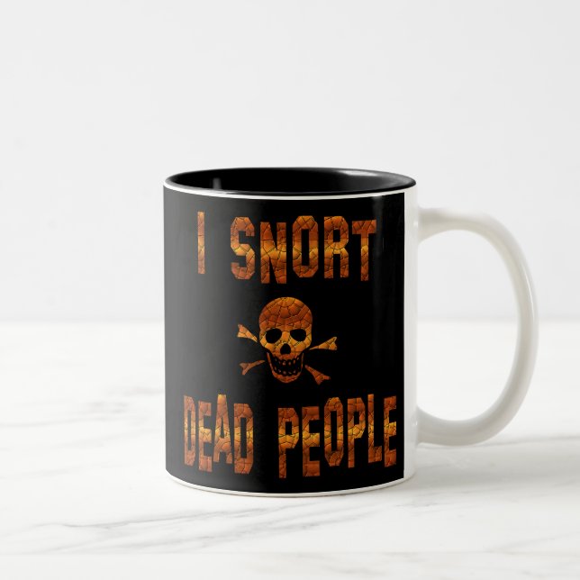 In Honour of Keith Richards Two-Tone Coffee Mug (Right)