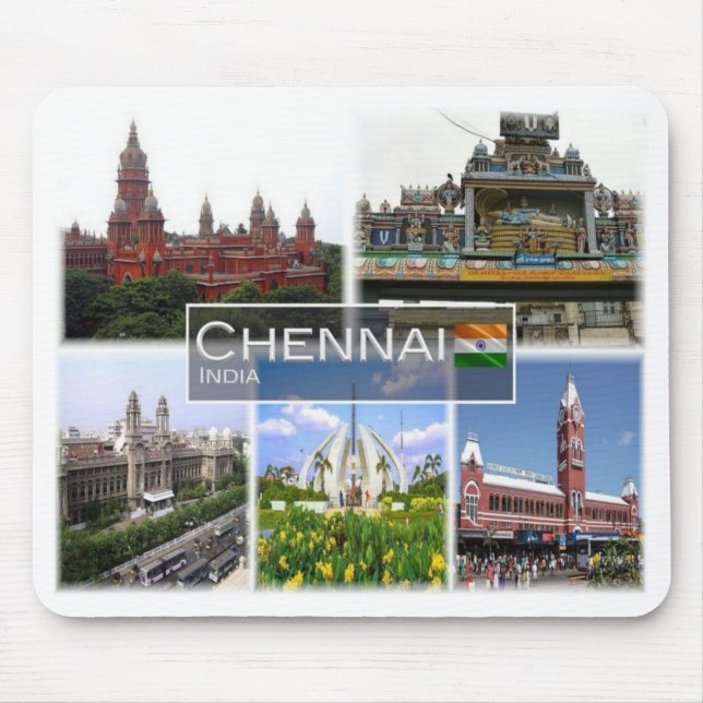 IN India - Chennai - Madras - Mouse Pad (Front)
