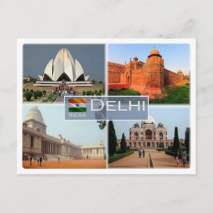 IN India - Delhi - Postcard