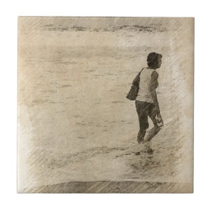 in Ipanema beach Tile