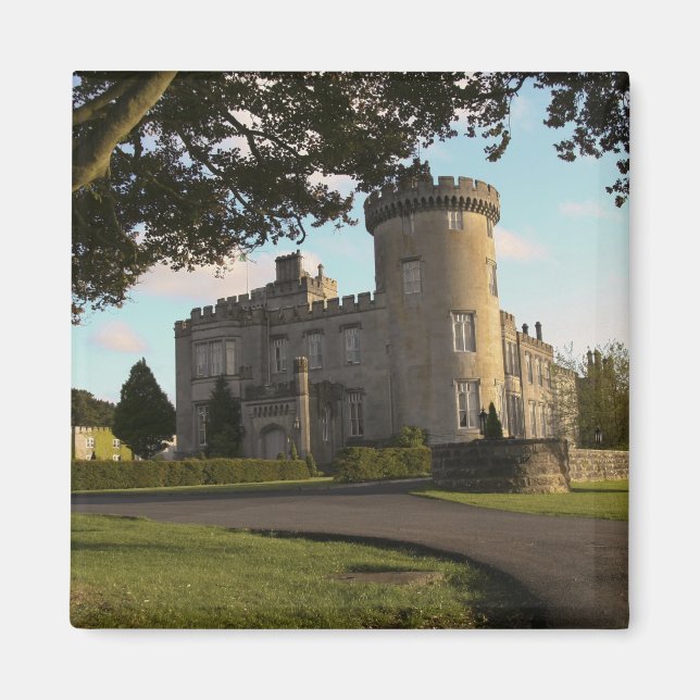 In Ireland, the Dromoland Castle side entrance Magnet (Front)