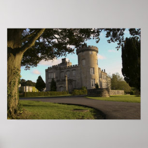 In Ireland, the Dromoland Castle side entrance Poster