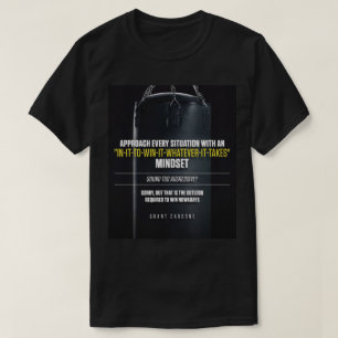 In It To Win It Mindset - Workout Motivational T-Shirt
