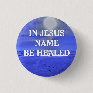 IN JESUS NAME BUTTON