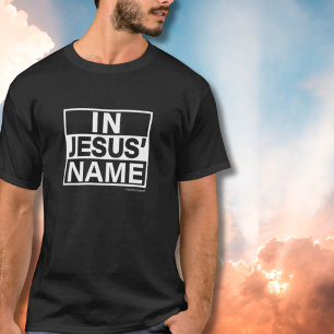 In Jesus' Name Personalised T-Shirt