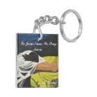 In Jesus Name We Pray. Amen Key Chain