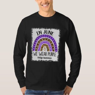 In June We Wear Purple For Vitiligo Awareness Blea T-Shirt
