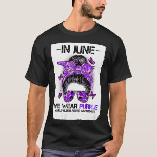 In June We Wear Purple World Elder Abuse Awareness T-Shirt