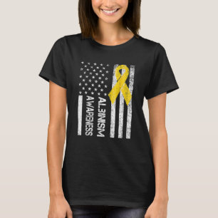In June We Wear Yellow Albinism Awareness American T-Shirt