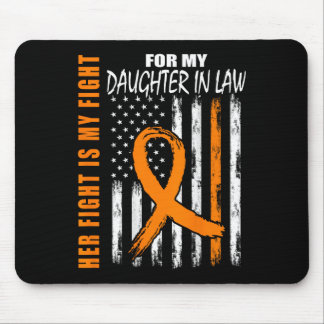 In Law Multiple Sclerosis Awareness Ms Flag On Bac Mouse Pad