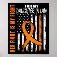 In Law Multiple Sclerosis Awareness Ms Flag On Bac
