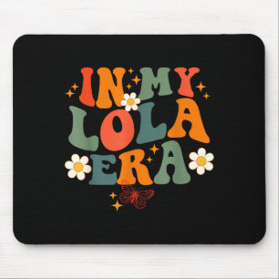 In lola era retro groovy family for grandma mouse pad