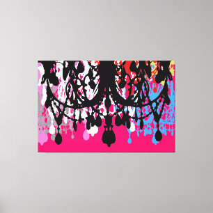 In Love Chandelier ~XLARGE 60X40 Canvas 2.5" Thick Print