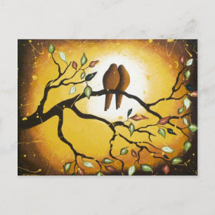 "In Love" from Original Art Postcard