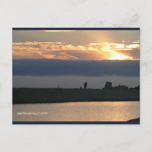 In Love In Carmel   Blue Beach Song™ Postcard