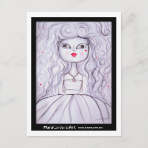 In love postcard