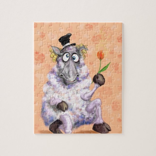 In Love Ram - Funny Jigsaw Puzzle (Vertical)