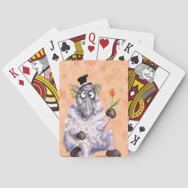 In Love Ram - Gentleman - Funny Playing Cards (Back)