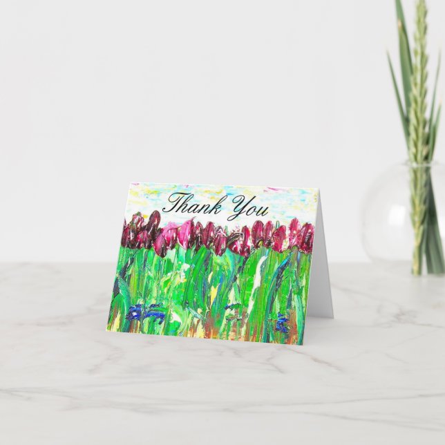 In Love Thank You Card (Front)