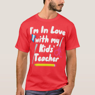 In Love With My Kids Teacher Homeschooling T-Shirt