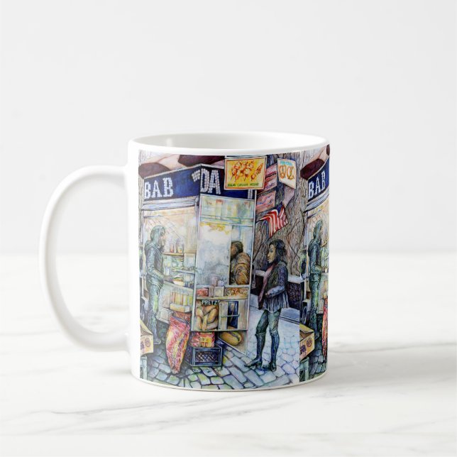 In Love with Trouble, And In Trouble with Love Coffee Mug (Left)