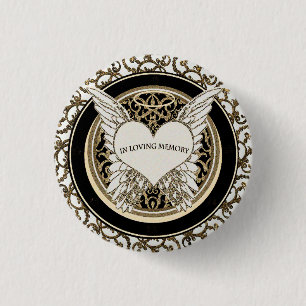 In Loving Memory 3 Cm Round Badge