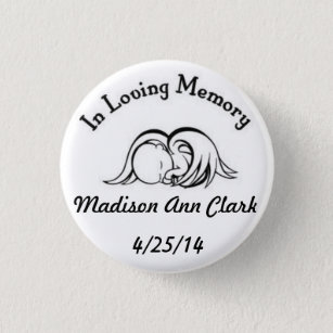 In Loving Memory 3 Cm Round Badge