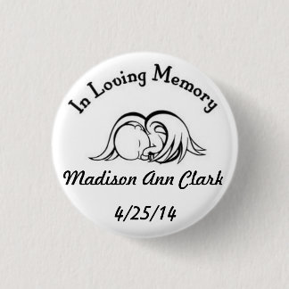 In Loving Memory 3 Cm Round Badge