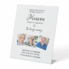 In Loving Memory 3 Photo Memorial Wedding Pedestal