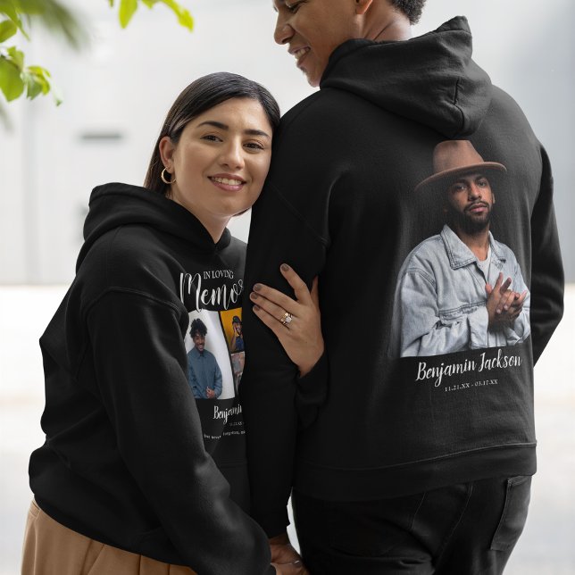 In Loving Memory | 6 Photo Collage | Memorial Hoodie (Creator Uploaded)