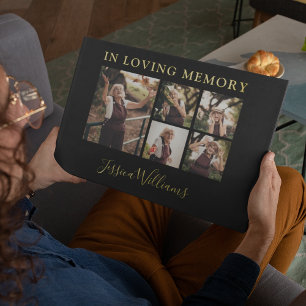 In Loving Memory 9 Photo Memorial Guest Book