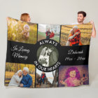 In Loving Memory Black Personalised Photo