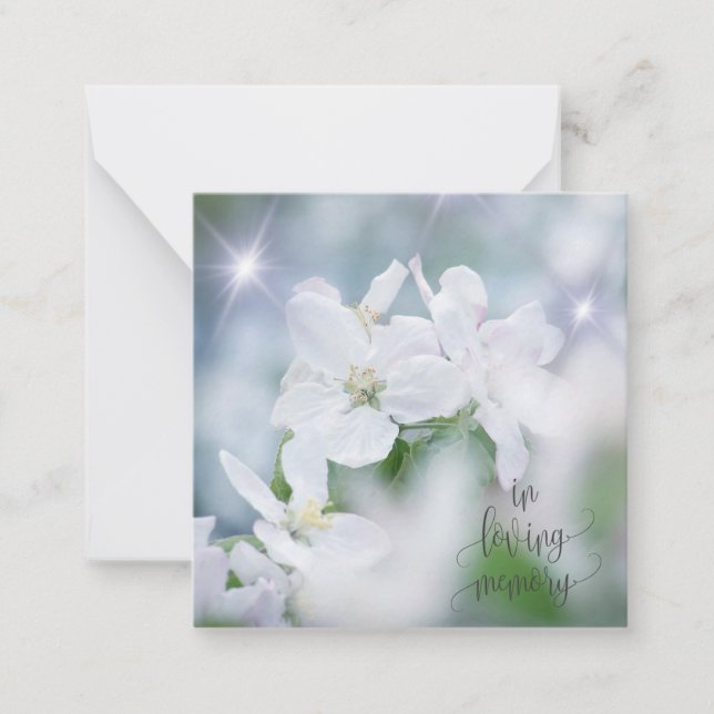 In loving memory card (Front)