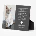 In Loving Memory Cat Photo Charcoal