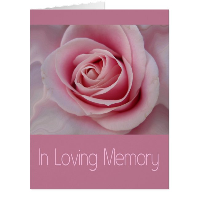 In Loving Memory/Celebration of Life Invitation (Front)