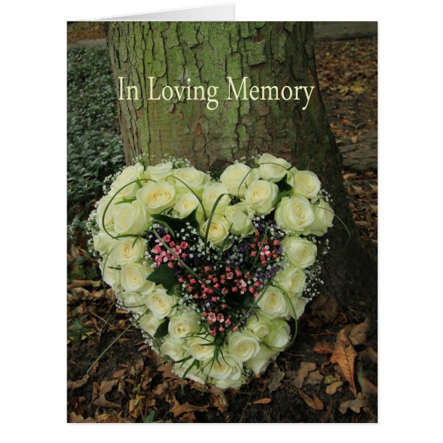 In Loving Memory/Celebration of Life Invitation (Front)