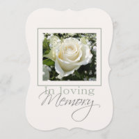 In Loving Memory/Celebration of Life Invitation