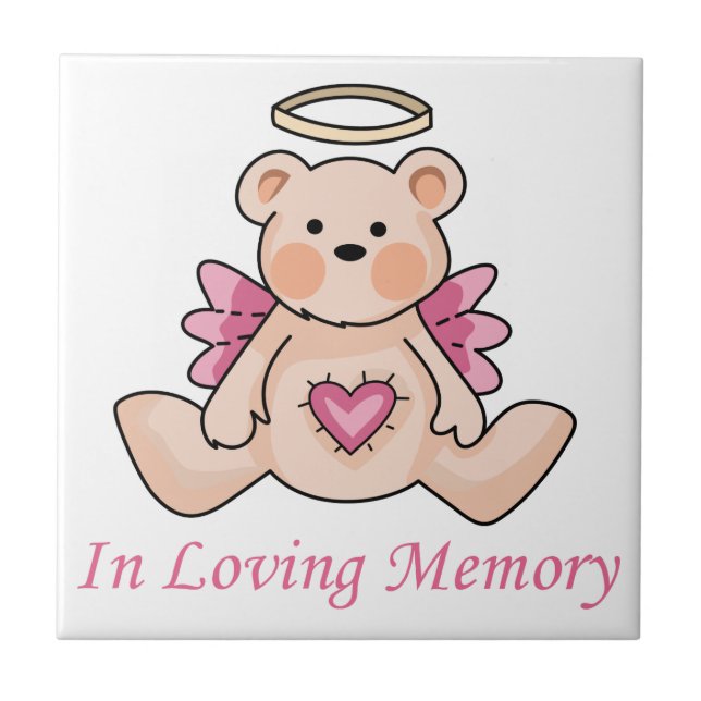 In Loving Memory Ceramic Tile (Front)
