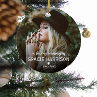 In Loving Memory | Christmas Keepsake 2 Photo