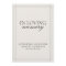 In Loving Memory Classic Light Grey Sign     