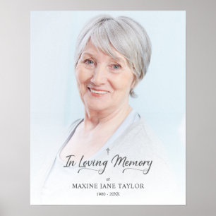 In Loving Memory Classic Photo Poster