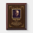 In Loving Memory Custom Photo Memorial Plaque